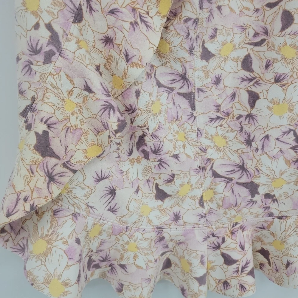 Anthropologie womens ruffled